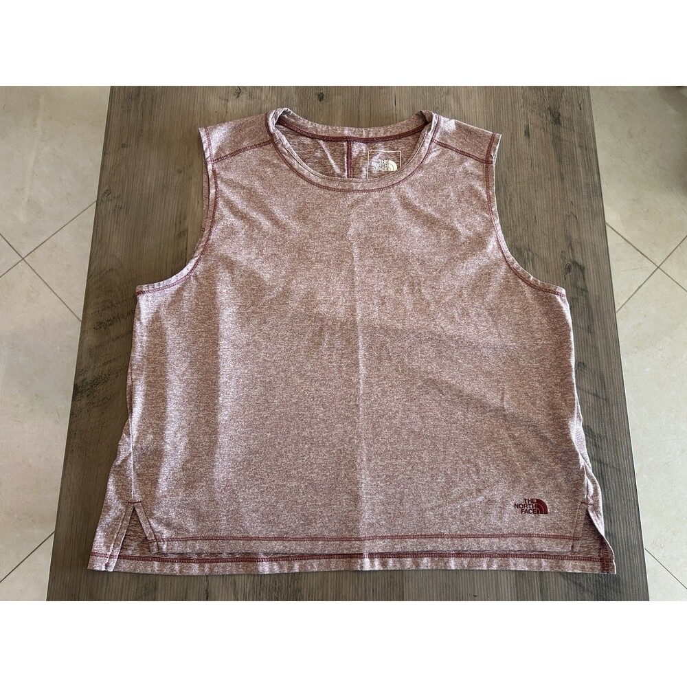 The North Face Tank Top Women Size L Crop Sleeveles Purple